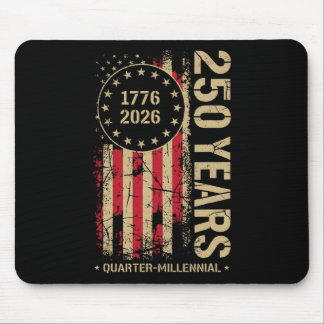 Tapis De Souris 250 Ans d'Amérique Anniversaire 250e Indépendance