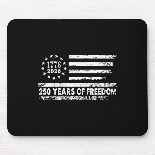 Tapis De Souris 250 Ans De Liberté 1776 2026  (Devant)