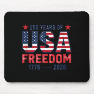 Tapis De Souris 250 ans de liberté américaine 1776 2026 250e États