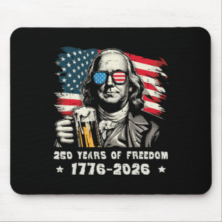 Tapis De Souris 250 Ans de Liberté Ben Franklin 250e Anniversaire