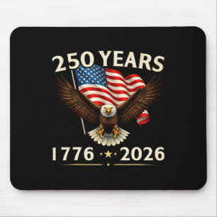 Tapis De Souris 250e anniversaire aigle patriotique États-Unis 202