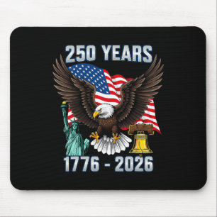 Tapis De Souris 250e anniversaire États-Unis 250 ans d'Amérique Pa