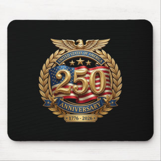Tapis De Souris 250e anniversaire États-Unis 250e jour de l'indépe
