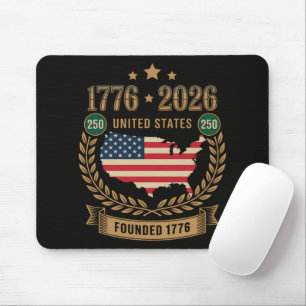 Tapis De Souris 250e anniversaire États-Unis d'Amérique 250 USA