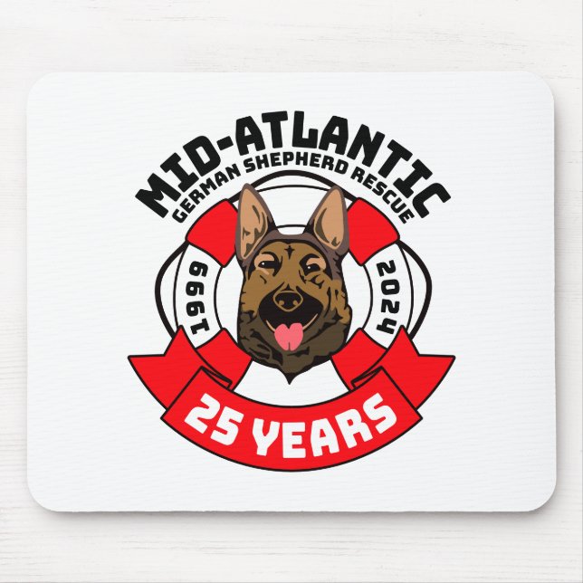 Tapis De Souris 25e anniversaire de la Souris MAGSR (Devant)