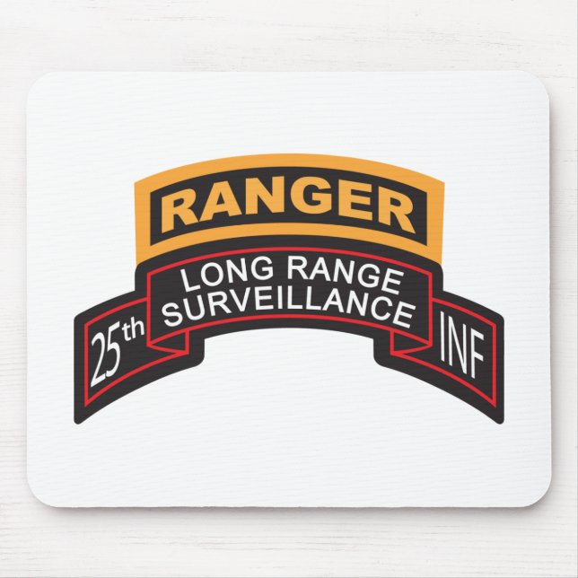 Tapis De Souris 25e division d'infanterie, onglet Rangers (Devant)