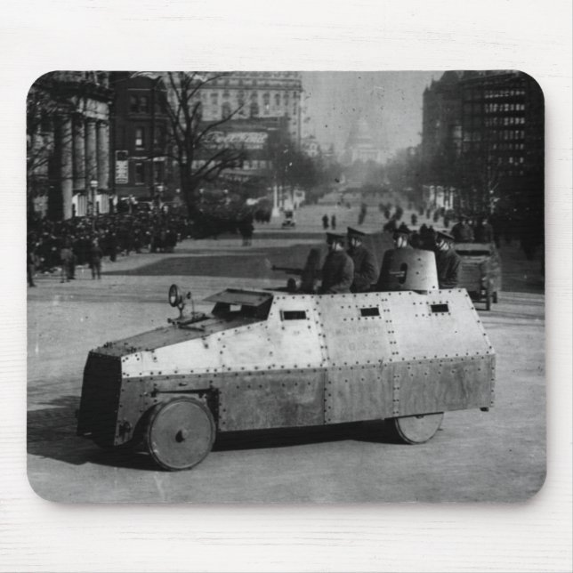 Tapis De Souris 27 mars 1917 :  L'escadron de véhicule blindé (Devant)