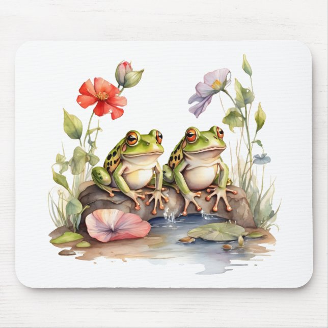 Tapis De Souris 2 Grenouilles (Devant)