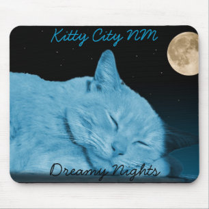 Tapis De Souris 2, nuits rêveuses, ville nanomètre de Kitty