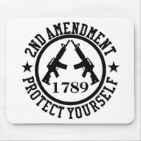2e amendement AR15 Protégez-vous Noir