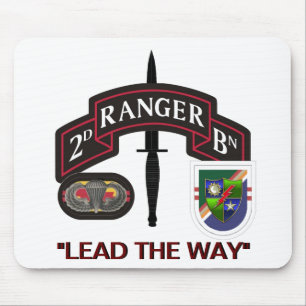 TAPIS DE SOURIS 2E BATAILLE 75E RANGER REGIMENT MOUSEPAD