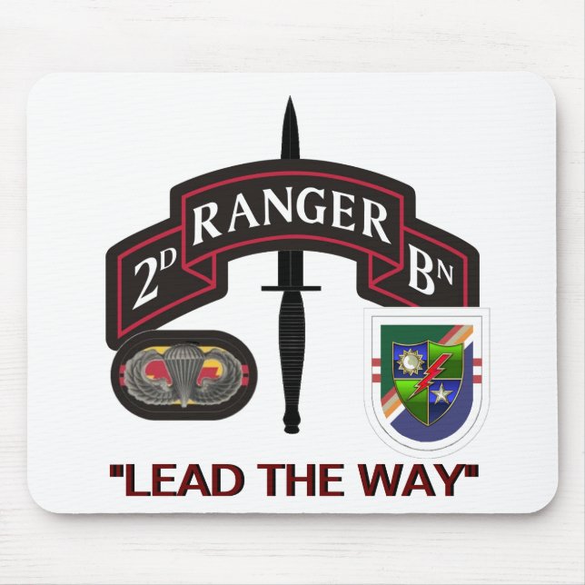 TAPIS DE SOURIS 2E BATAILLE 75E RANGER REGIMENT MOUSEPAD (Devant)