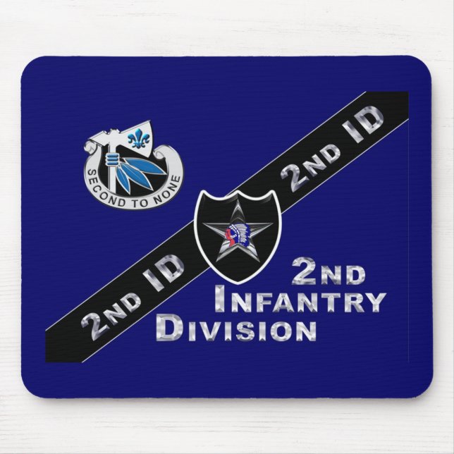 Tapis De Souris 2e division d'infanterie  (Devant)