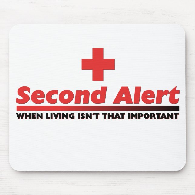Tapis De Souris 2ème Alerte (Devant)