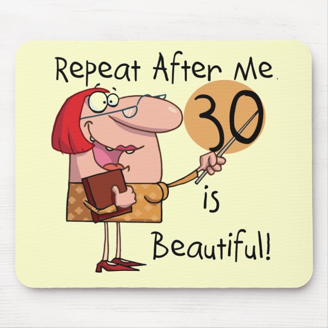 Tapis De Souris 30 est de beaux T-shirts et cadeaux (Devant)