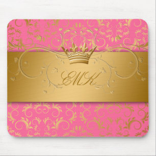 Tapis De Souris 311-Golden devinent le mousepad brûlé de fraise