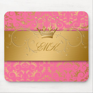Tapis De Souris 311-Golden devinent le mousepad brûlé de fraise