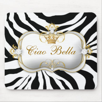 Tapis De Souris 311 rayures de zèbre de Ciao Bella