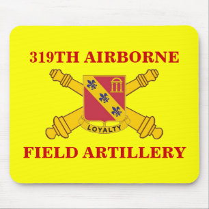 TAPIS DE SOURIS 319E MOUSEPAD ARTILLERIE D'AIRBORNE