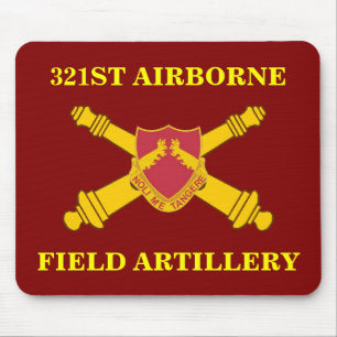 TAPIS DE SOURIS 321E MOUSEPAD ARTILLERIE DE TERRAIN D'AIRBORNE