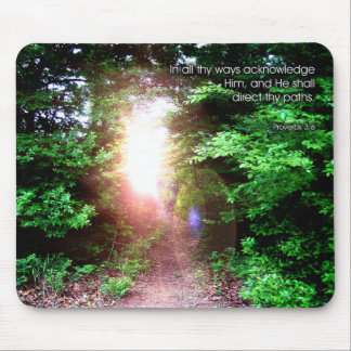 Tapis De Souris 3:6 de proverbes - Mousepad