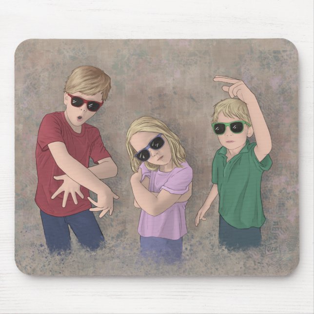 Tapis De Souris 3 Munchkins (Devant)