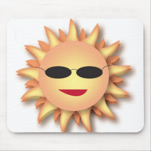 Tapis De Souris 3D Sun Mousepad