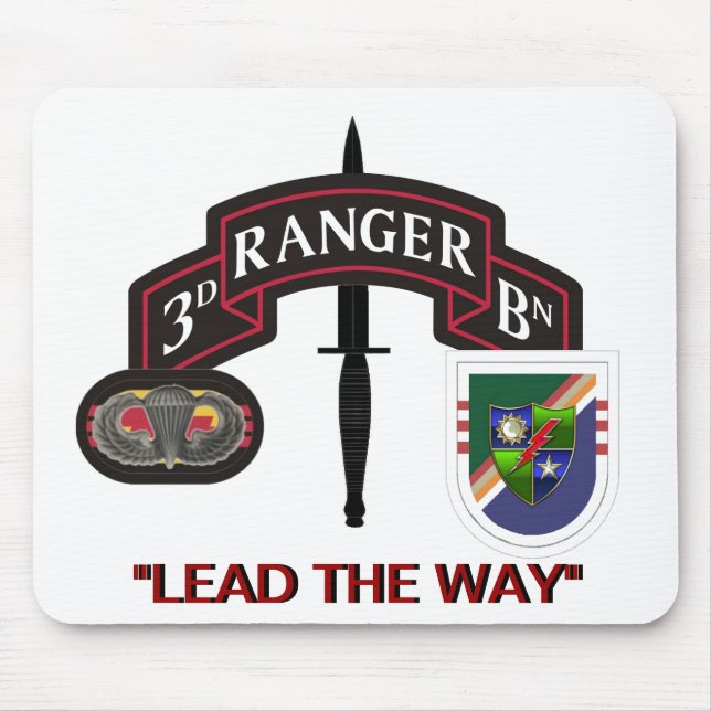 Tapis De Souris 3ème RÉGIMENT DE RANGERS de BATAILLON (Devant)