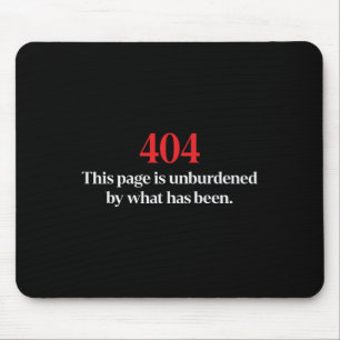 Tapis De Souris 404 Cette page est dégagée de ce qu'a été Trump