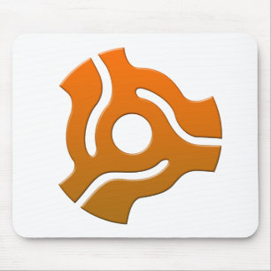 Tapis De Souris 45 adaptateur - jockey de disque du DJ de disque