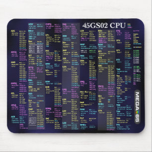 Tapis De Souris 45GS02 CPU Quick Reference Mousepad