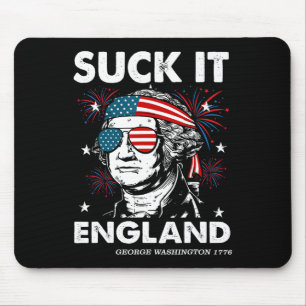 Tapis De Souris 4 juillet American Girl Coquette Drapeau américain