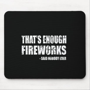 Tapis De Souris 4 juillet Chemises Pour Hommes 4 Juillet Drôle Wi-