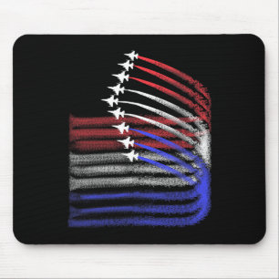 Tapis De Souris 4 juillet Drapeau Américain Patriotique Usa Pour M