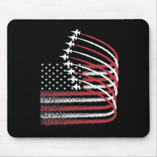 Tapis De Souris 4 juillet Drapeau Américain Patriotique Usa Pour M