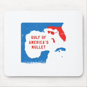 Tapis De Souris 4 juillet Drôle La Mullet Du Golfe De L'Amérique
