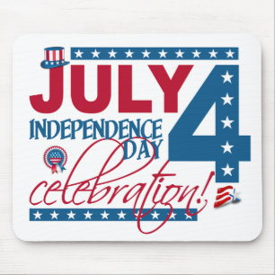 Tapis De Souris 4 JUILLET Fête mousepad
