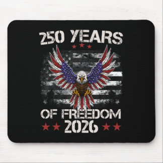 Tapis De Souris 4 juillet Fête patriotique 250e anniversaire 250 a