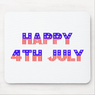 Tapis De Souris 4 juillet heureux