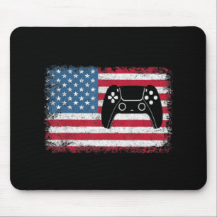 Tapis De Souris 4 juillet Jeu Vidéo Gamer Enfants Garçons Hommes U