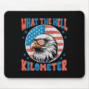 Tapis De Souris 4 juillet L'Enfer Est Un Kilomètre George Wa