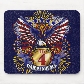 Tapis De Souris 4 juillet l'indépendance Mousepad
