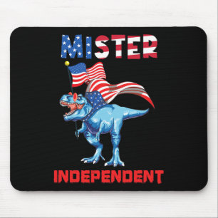 Tapis De Souris 4 juillet Mister Independent Usa Drapeau Patriotiq