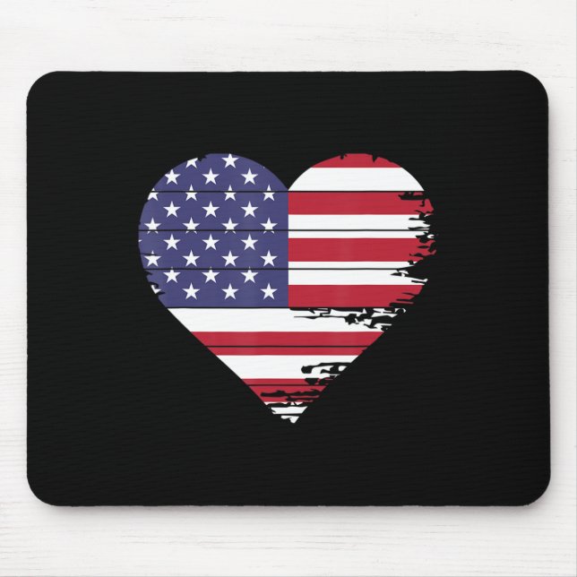 Tapis De Souris 4 juillet USA  (Devant)