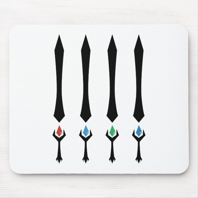 Tapis De Souris 4 pierres (Devant)