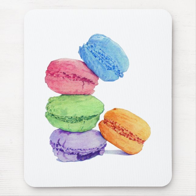 Tapis De Souris 5 Macarons Mousepad (Devant)
