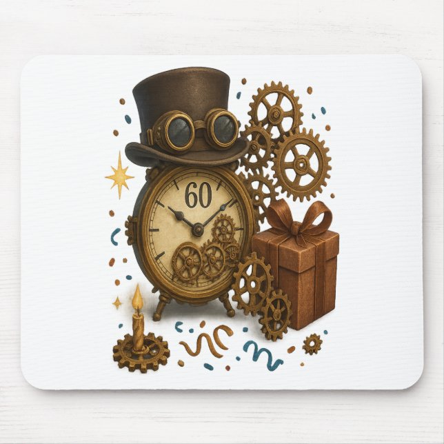 Tapis De Souris 60 & Timeless - Célébration de Steampunk (Devant)