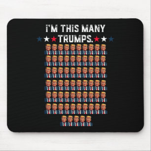 Tapis De Souris 65e anniversaire Je suis ce grand succès pour Trum