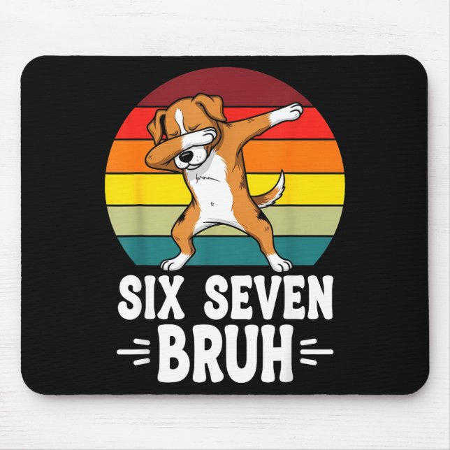 Tapis De Souris 67 Animals Funny 67 Brainrot Youth Kids Dog 67  (Devant)