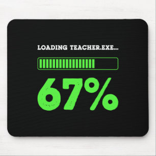 Tapis De Souris 67 Chargement Professeur 67 Statut Codeur Geek Drô